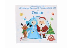 CHRISTMAS BOOK W/ PERSONALISED CD OSCAR