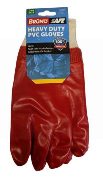 Bruno Safe Heavy Duty PVC Gloves - One Size