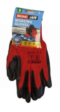 Bruno Safe Working Gloves - Large - Size 9