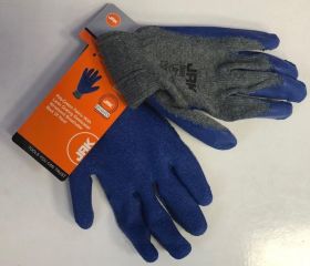 X-Large Latex Palm Coated Gripper Builders Gloves 