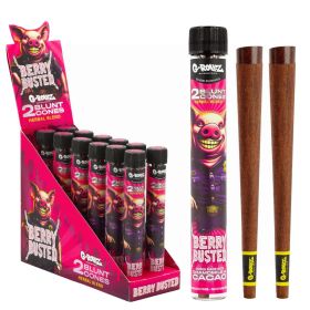 G-ROLLZ KING SIZE 2 BLUNT CONES - HERBAL BLEND - BERRY BUSTED - PACK OF 12