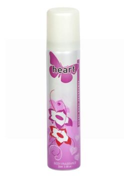 Insette Heart Body Fragrance/Deodrant - 75ml