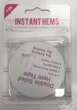 Instant Hems - Double Sided Hem Tape - 4.6m