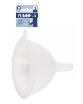 DID Funnels - Clear - Pack of 3