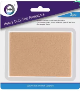 DISC DID Heavy Duty Felt Protectors - Pack of 2