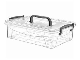 Plastart Hide Box Deep Container with Handle - 5L