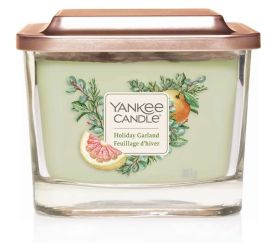 Yankee Candle - Elevation Collection with Platform Lid - Holiday Garland - 347g 