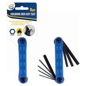 DID Folding Hex Key 8 Piece Set