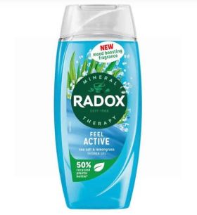 RADOX MINERAL THERAPY SHOWER GEL - FEEL ACTIVE - 225ML