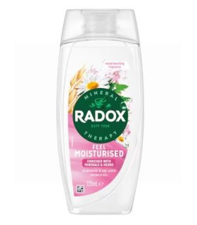RADOX MINERAL THERAPY SHOWER GEL - FEEL MOISTURISED - 225ML