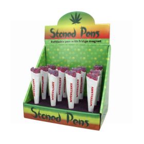MAGIC LEAF AMSTERDAM STONED PENS - ASSORTED DESIGNS