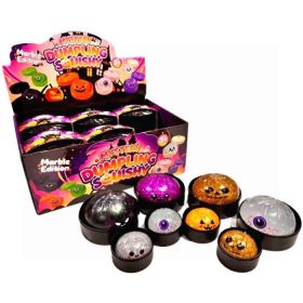 Mystery Dumpling Squishy Toy Halloween Assorted Marble Edition