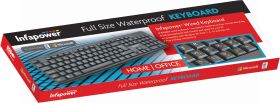 Infapower Wired Multimedia Waterproof Keyboard