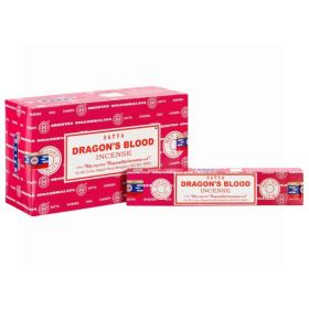 Satya Incense Sticks - Dragon's Blood - 15 grams - Pack of 12 