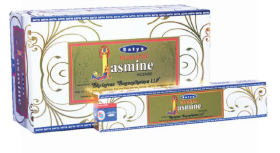 Satya Incense Sticks - Natural Jasmine - 15 grams - Pack of 12