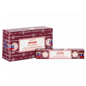 Satya Incense Sticks - Opium - 15 grams - Pack of 12 