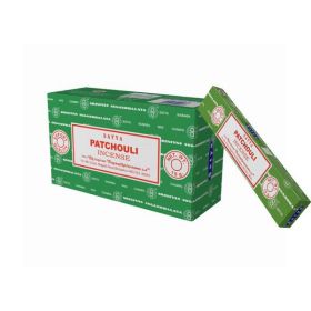 Satya Incense Sticks - Patchouli - 15 grams - Pack of 12 