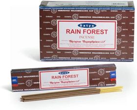 Satya Incense Sticks - Rain Forest - 15 grams - Pack of 12 