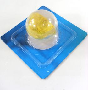 MARBLE BALL DECORATION YELLOW STONE