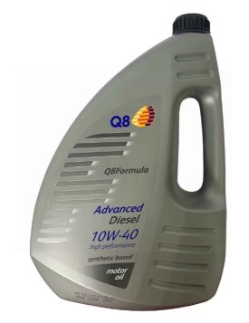 Q8 Formula Advanced Diesel 10W-40 High Performance Synthetic Based Motor Oil - 4L