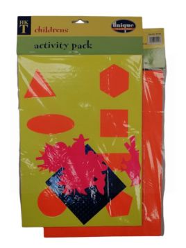 HKT Childrens Fun Activity Pack - Assorted Shapes and Colours