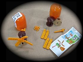 KINDER SURPRISE TOY EGG WINDMILL
