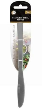 DID Stainless Steel Knives - Pack of 3