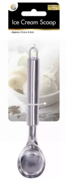 DID Stainless Steel Ice Cream Scoop - 21cm x 4.5cm