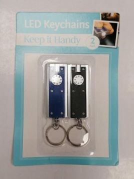 Keep It Handy LED Keychains - Pack of 2