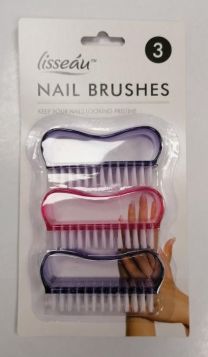 Lisseau - Nail Brushes - Pack of 3