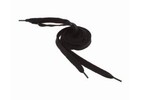 BLACK THICK SHOE LACES