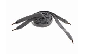 GRAY THICK SHOE LACES 