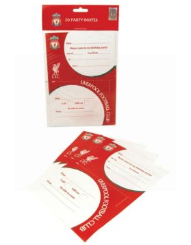 Liverpool FC Party Invites - Pack of 20