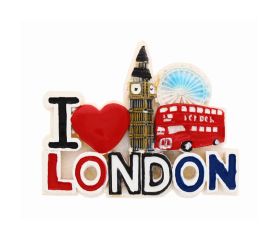 FRIDGE MAGNET I LOVE LONDON