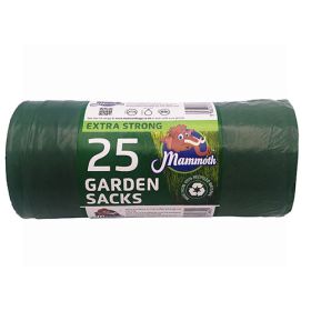 Mammoth Extra Strong Garden Sacks 80L 25 pack