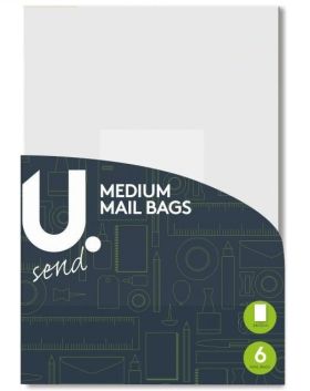 U Send Medium Mailing Bag - 24 X 32 cm - Pack Of 6