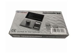 MICROGADGET PROFESSIONAL MINI DIGITAL SCALE - 200G X 0.01G (WITHOUT BATTERIES)