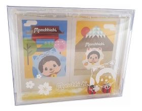 MONCHHICHI PHOTO FRAME WATER GLOBE