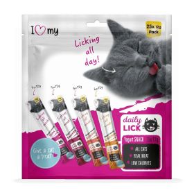 I Love My Pet - Monthly Lick - Pack of 25 x 12G