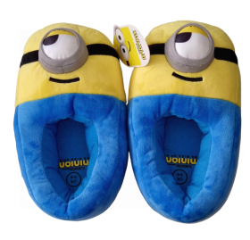 MINIONS PLUSH SLIPPERS 24CM SIZE 5-6