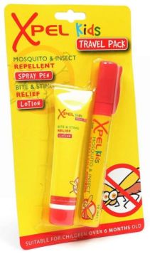 Xpel Kids Mosquito & Insect Repellent Spray Pen Bite & Sting Relief Lotion