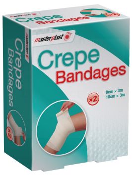 MASTER PLAST CREPE BANDAGES - PACK OF 2