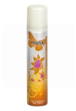 Insette Musk Body Fragrance/Deodrant - 75ml - Exp: 11/25