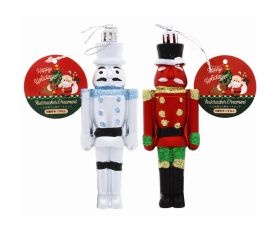 NUT CRACKER DOLL HANGING ORNAMENT ASSORTED