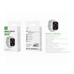 WOOX Bluetooth Smart Watch With Voice Calling - 200mAh - Silver