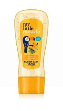 MY LITTLE MIRACLE - BUBBLY BABY OIL GEL - HONEY & VITAMIN E - 200ML