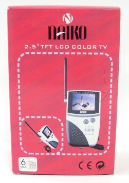 2.5IN TFT LCD COLOUR TV NAIKO