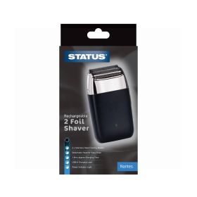 Status Nantes - Rechargeable 2 Foil Shaver - Black