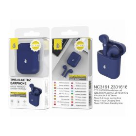 One Plus TWS Bluetooth Earphones 300mAh/30mAh - Matte Navy Blue