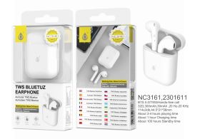 One Plus TWS Bluetooth Earphones 300mAh/30mAh - Matte White